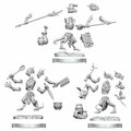 Toys4.0 Dungeons & Dragons Frameworks Wave 1 Kobolds Miniatures TO2738051